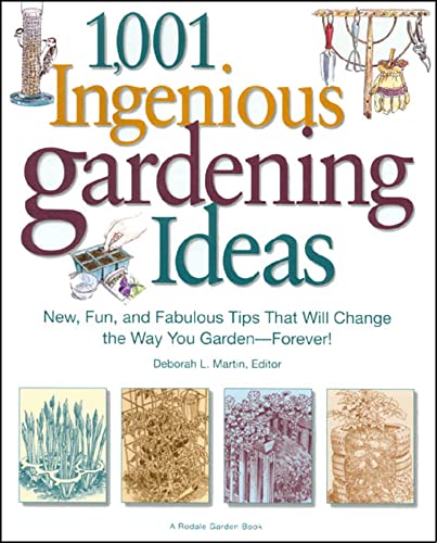 cover image 1,001 Gardening Ideas