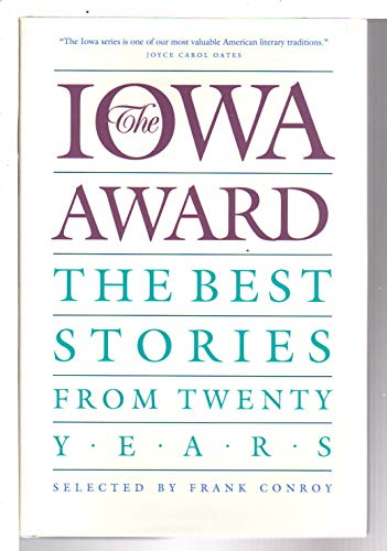 cover image The Iowa Award: The Best Stories from Twenty Years