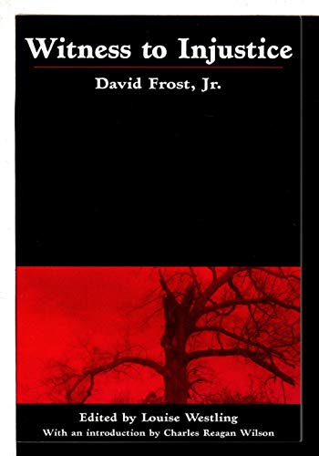 cover image Witness to Injustice