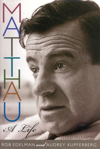 cover image MATTHAU: A Life