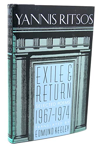 cover image Exile and Return: Selected Poems, 1967-74