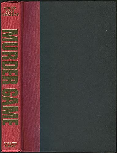 cover image Murder Game: There's a $10,000 Reward for Solving the Crime; It Could Be Yours!: A Novel