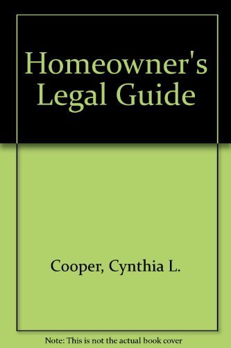 cover image Homeowners Legal Guide