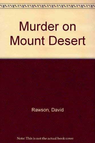 cover image Murder on Mount Desert
