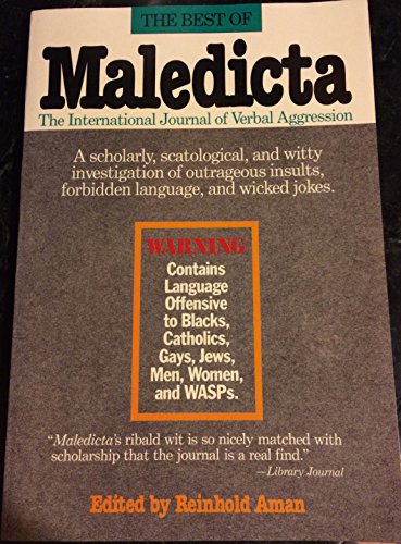 cover image Best of Maledicta: The International Journal of Verbal Aggression