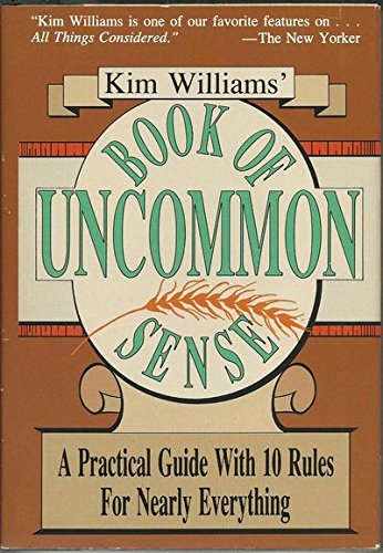 cover image Uncommon Sense