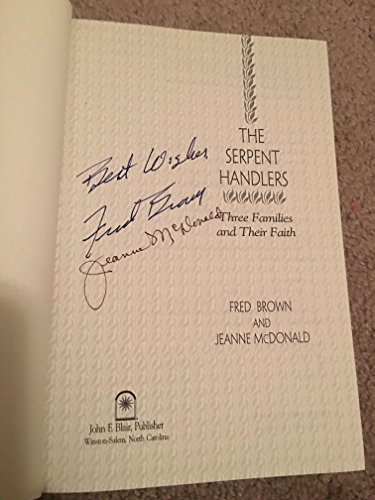 cover image The Serpent Handlers: Three Families and Their Faith
