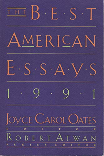 cover image The Best American Essays 1991