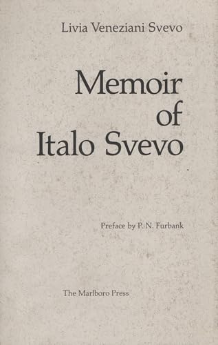 cover image Memoir of Italo Svevo
