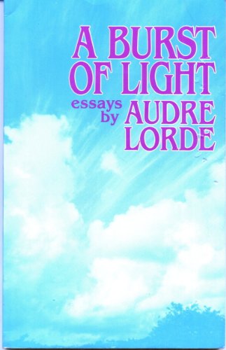 cover image A Burst of Light: Essays