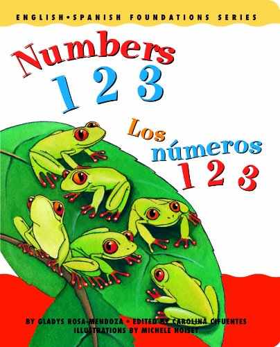 cover image Numbers 1 2 3/Los Numeros 1 2 3