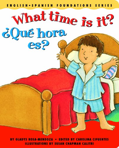 cover image What Time Is It? / Qu' Hora Es?