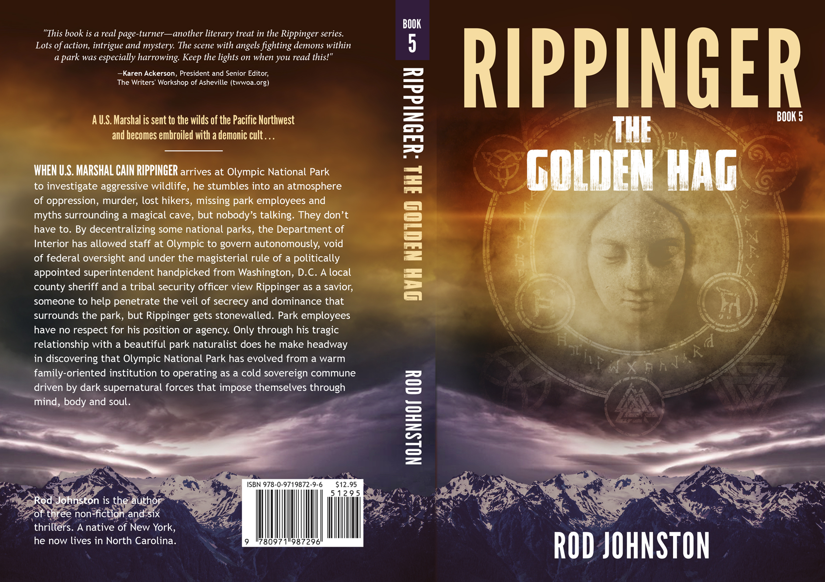 cover image The Golden Hag: Rippinger, Book 5