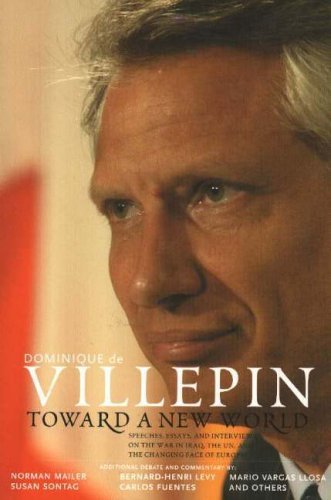 cover image TOWARD A NEW WORLD: Speeches, Essays, and Interviews on the War in Iraq, the UN, and the Changing Face of Europe