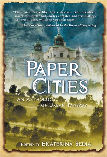 cover image Paper Cities: An Anthology of Urban Fantasy
