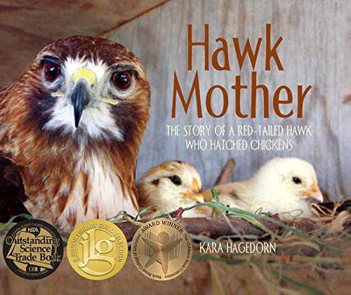 cover image Hawk Mother: The Story of a Red-Tailed Hawk Who Hatched Chickens