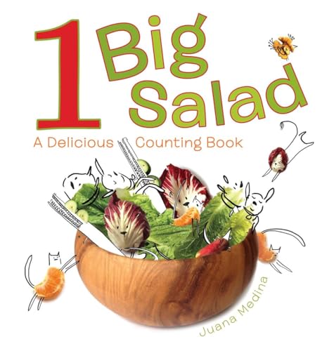 cover image 1 Big Salad: A Delicious Counting Book