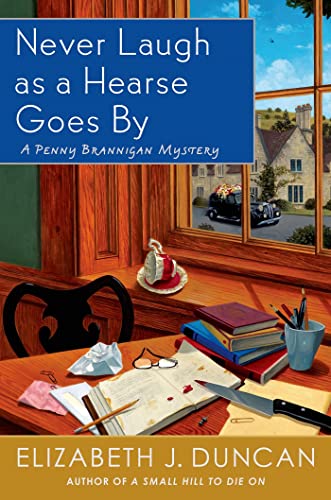cover image Never Laugh as a Hearse Goes By: A Penny Brannigan Mystery