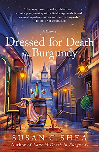 cover image Dressed for Death in Burgundy