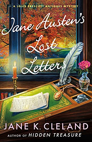 cover image Jane Austen’s Lost Letters: A Josie Prescott Antiques Mystery
