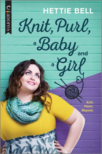 cover image Knit, Purl, a Baby and a Girl