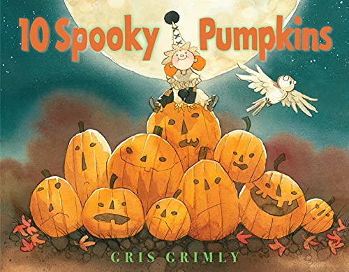 cover image Ten Spooky Pumpkins