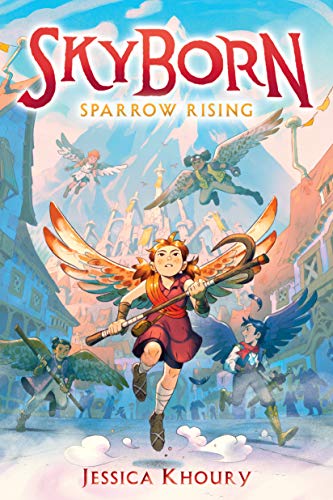 cover image Sparrow Rising (Skyborn #1)
