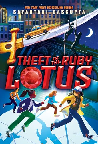 cover image Theft of the Ruby Lotus