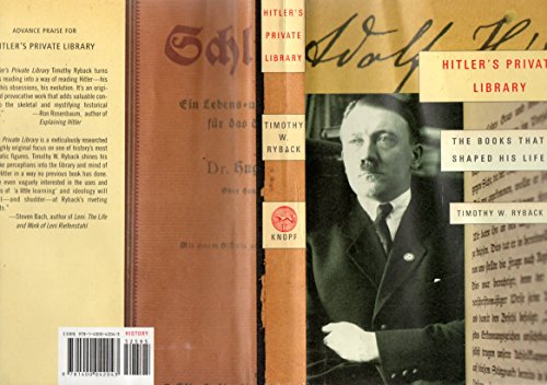 cover image Hitler's Private Library: The Books That Shaped His Life