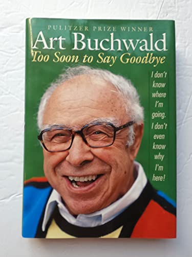 cover image Too Soon to Say Goodbye