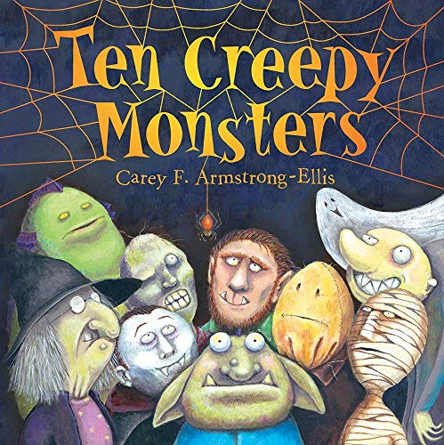 cover image Ten Creepy Monsters