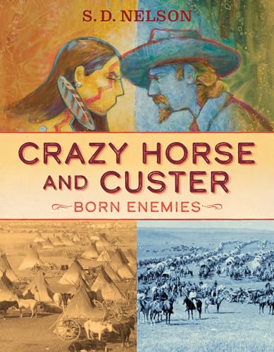 cover image Crazy Horse and Custer: Born Enemies