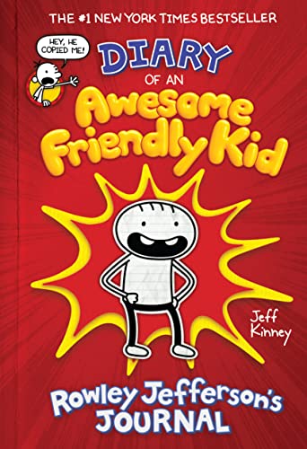 cover image Diary of an Awesome Friendly Kid: Rowley Jefferson’s Journal