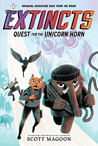 cover image Quest for the Unicorn Horn (The Extincts #1)