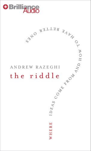 cover image The Riddle: Where Ideas Come From and How to Have Better Ones