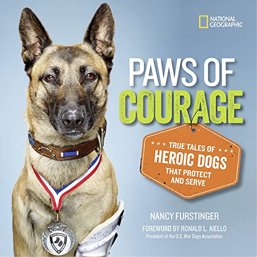 cover image Paws of Courage: True Tales of Heroic Dogs That Protect and Serve