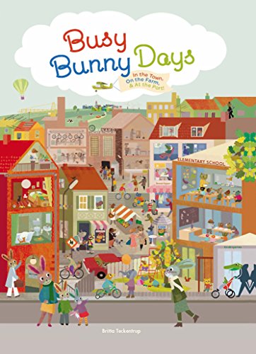 cover image Busy Bunny Days: In the Town, On the Farm & At the Port