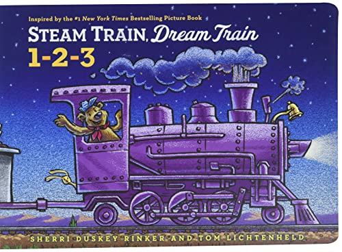 cover image Steam Train, Dream Train 1-2-3
