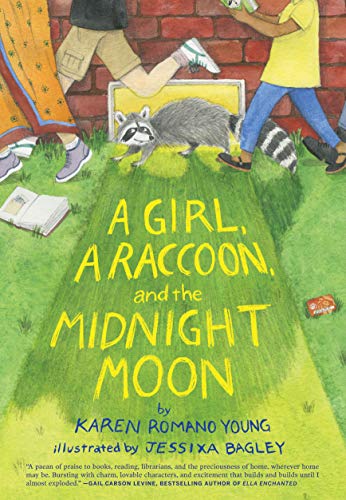 cover image A Girl, a Raccoon, and the Midnight Moon