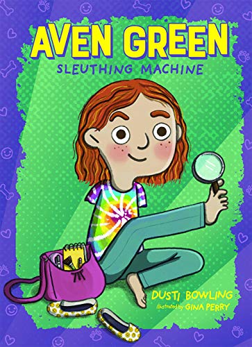 cover image Aven Green Sleuthing Machine (Aven Green #1)