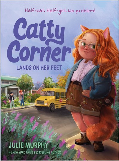 cover image Catty Corner Lands on Her Feet (Catty Corner #1)