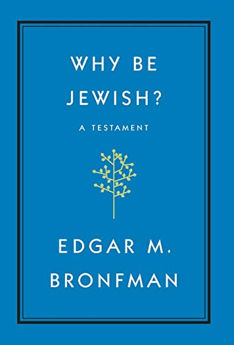 cover image Why Be Jewish? A Testament