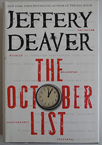 cover image The October List: A Novel in Reverse