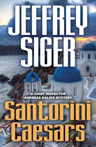 cover image Santorini Caesars: A Chief Inspector Andreas Kaldis Mystery