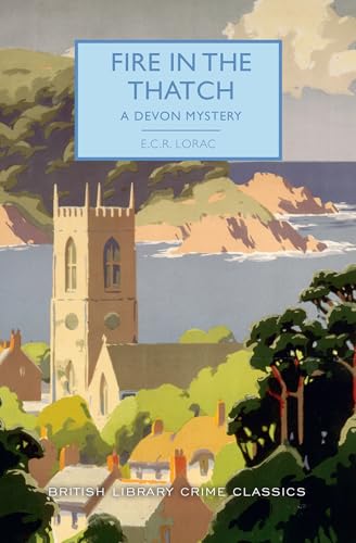 cover image Fire in the Thatch: A Devon Mystery