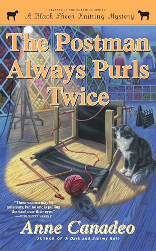 cover image The Postman Always Purls Twice: A Black Sheep Knitting Mystery