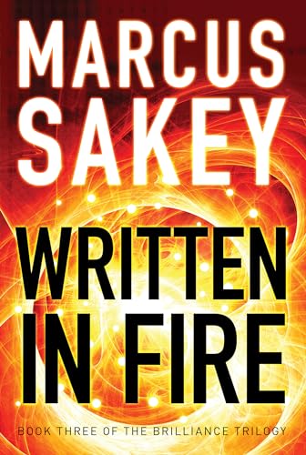 cover image Written in Fire: Book 3 of the Brilliance Trilogy