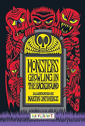 cover image Monsters Growling in the Background: Halloween Poems for the Brave