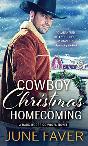 cover image Cowboy Christmas Homecoming (Dark Horse Cowboys #4)