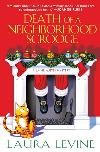 cover image Death of a Neighborhood Scrooge: A Jaine Austen Mystery